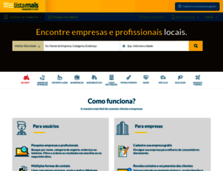 listasmais.com.br screenshot