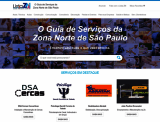 listazn.com.br screenshot