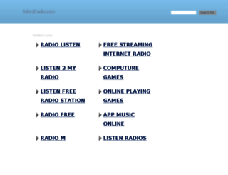listen2radio.com screenshot