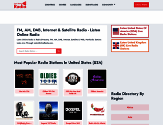listenonlineradio.com screenshot
