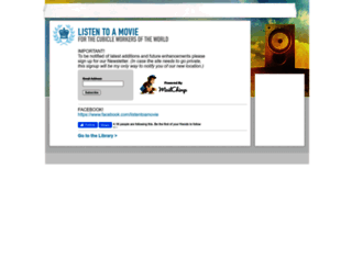 listentoamovie.com screenshot