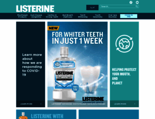 listerine-me.com screenshot