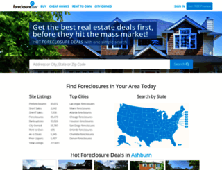 listings.foreclosure.com screenshot
