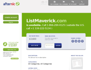 listmaverick.com screenshot