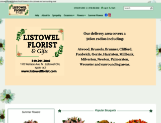 listowelflorist.com screenshot