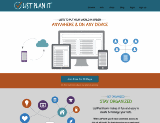 listplanit.com screenshot