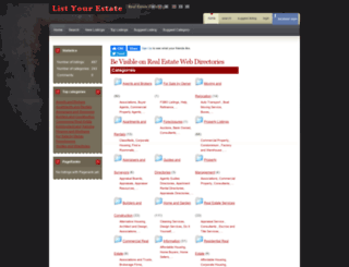 listyourestate.net screenshot