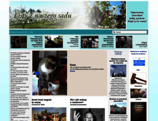 listyznaszegosadu.pl screenshot
