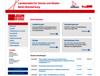 lisum.berlin-brandenburg.de screenshot