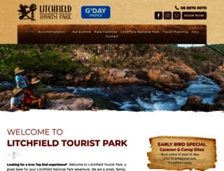 litchfieldtouristpark.com.au screenshot