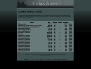 lite.modarchive.org screenshot