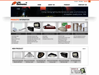 liteelectronics.com screenshot
