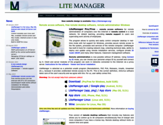 litemanager.com screenshot