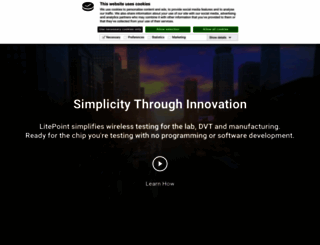 litepoint.com screenshot