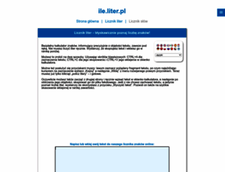 liter.pl screenshot