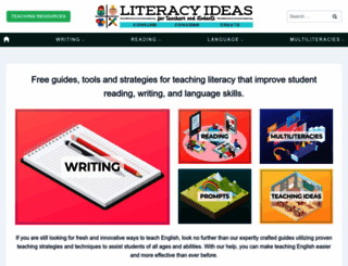 literacyideas.com screenshot