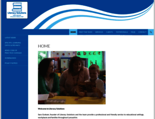 literacysolutions.co.uk screenshot