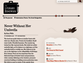 literarybohemian.com screenshot