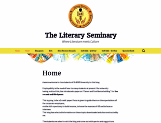 literaryseminary.wordpress.com screenshot