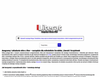 literat-program.pl screenshot