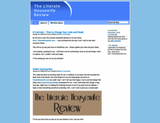 literatehousewife.wordpress.com screenshot