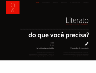 literatocomunicacao.com.br screenshot