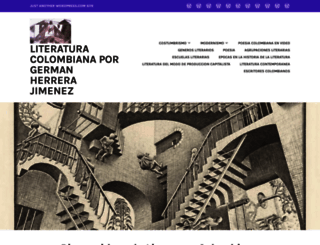 literaturacolombianabygermanherrerajimenez.wordpress.com screenshot