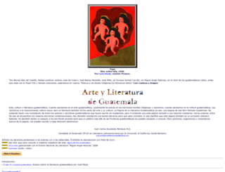literaturaguatemalteca.org screenshot