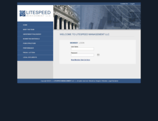 litespeedpartners.com screenshot