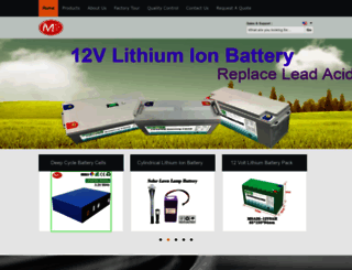 lithium-batterycells.com screenshot