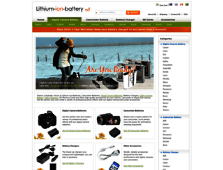 lithium-ion-battery.net screenshot