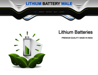 lithiumbatterywale.com screenshot