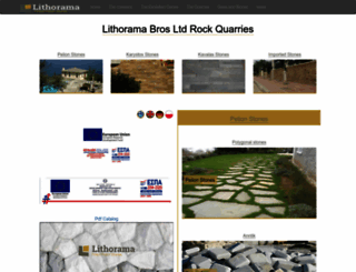 lithorama.eu screenshot