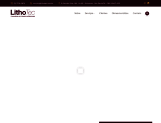 lithotec.com.br screenshot