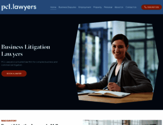 litigation-lawyers.com.au screenshot