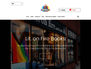 litonfireusedbooks.com screenshot