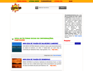 litoraldesantacatarina.com screenshot
