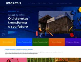 litteratus.com.br screenshot