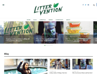 littervention.com screenshot