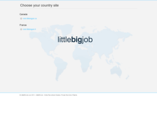 little-big-job.com screenshot