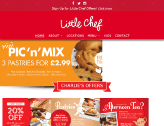little-chef.co.uk screenshot