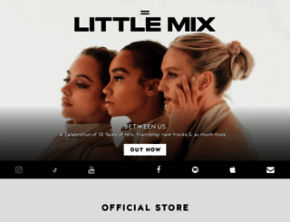 little-mix.com screenshot