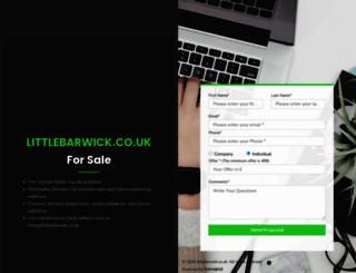 littlebarwick.co.uk screenshot