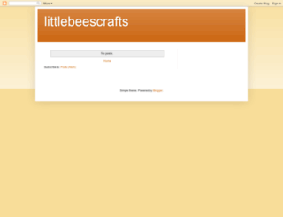 littlebeescrafts.blogspot.com screenshot