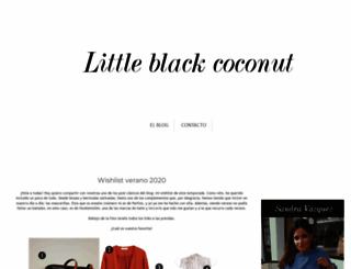 littleblackcoconut.blogspot.com.es screenshot