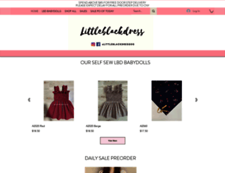 littleblackdress.store screenshot