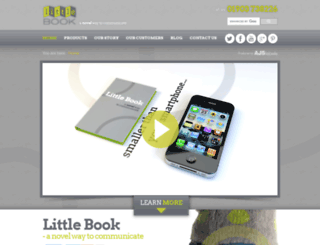 littlebook.co.uk screenshot