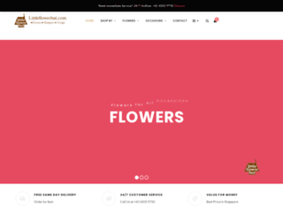 littleflowerhut.com screenshot