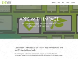 littlegreensoftware.com screenshot