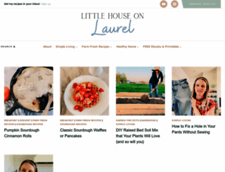 littlehouseonlaurel.com screenshot